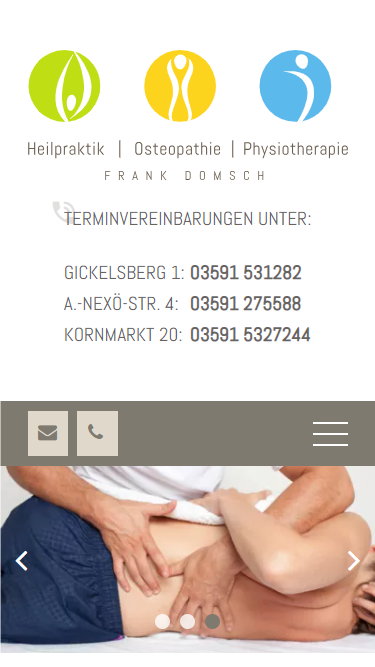 Nutzerfreundliches Praxis-Webdesign in Bautzen